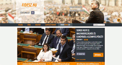 Desktop Screenshot of fidesz.hu