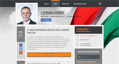 Desktop Screenshot of czervangyorgy.fidesz.hu