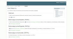 Desktop Screenshot of mail.fidesz.hu