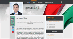 Desktop Screenshot of horvathlaszlo.fidesz.hu