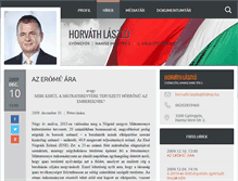 Tablet Screenshot of horvathlaszlo.fidesz.hu