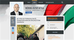 Desktop Screenshot of moringjozsefattila.fidesz.hu